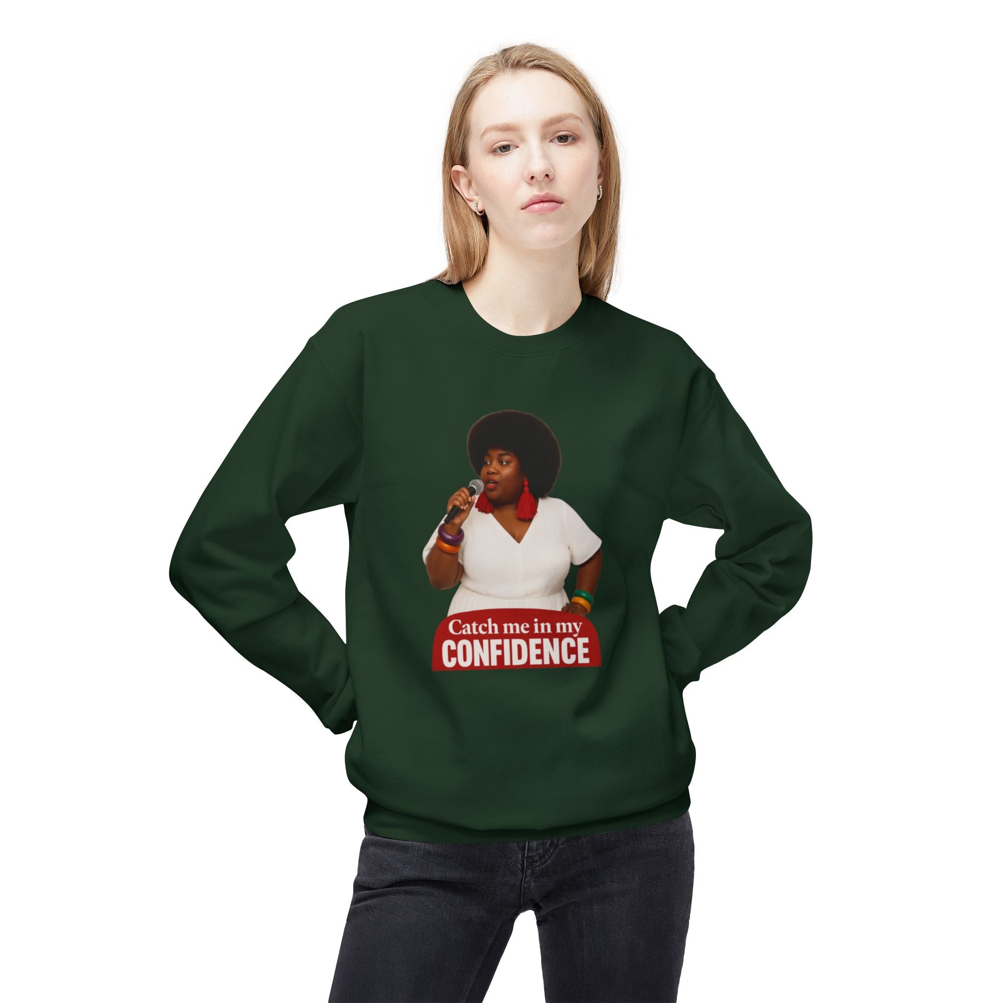 Born for This Stage Sweatshirt - Unisex Midweight Fleece Crewneck